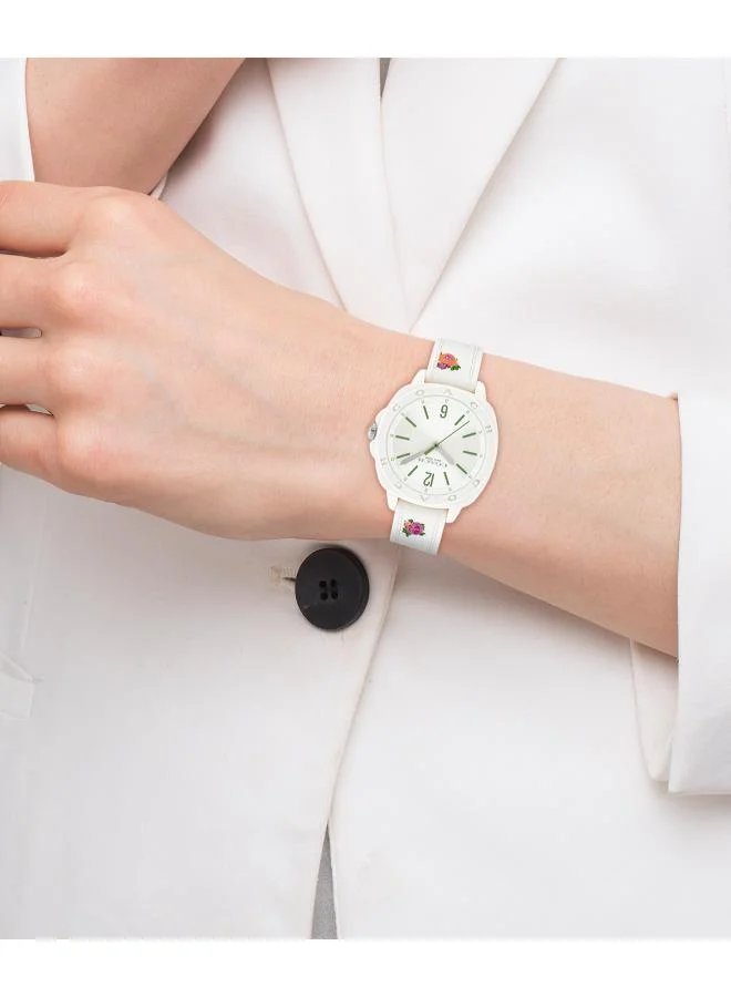 COACH  Kitt Analogue Watch with Silicone Bracelet - 14504473 for Women | Best Price UAE